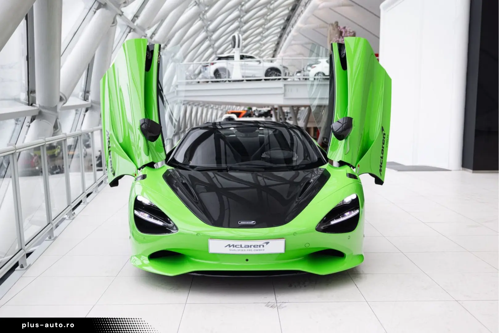 MCLAREN 750S Spider 4.0 V8   Mantis Green   Carbon Bonne