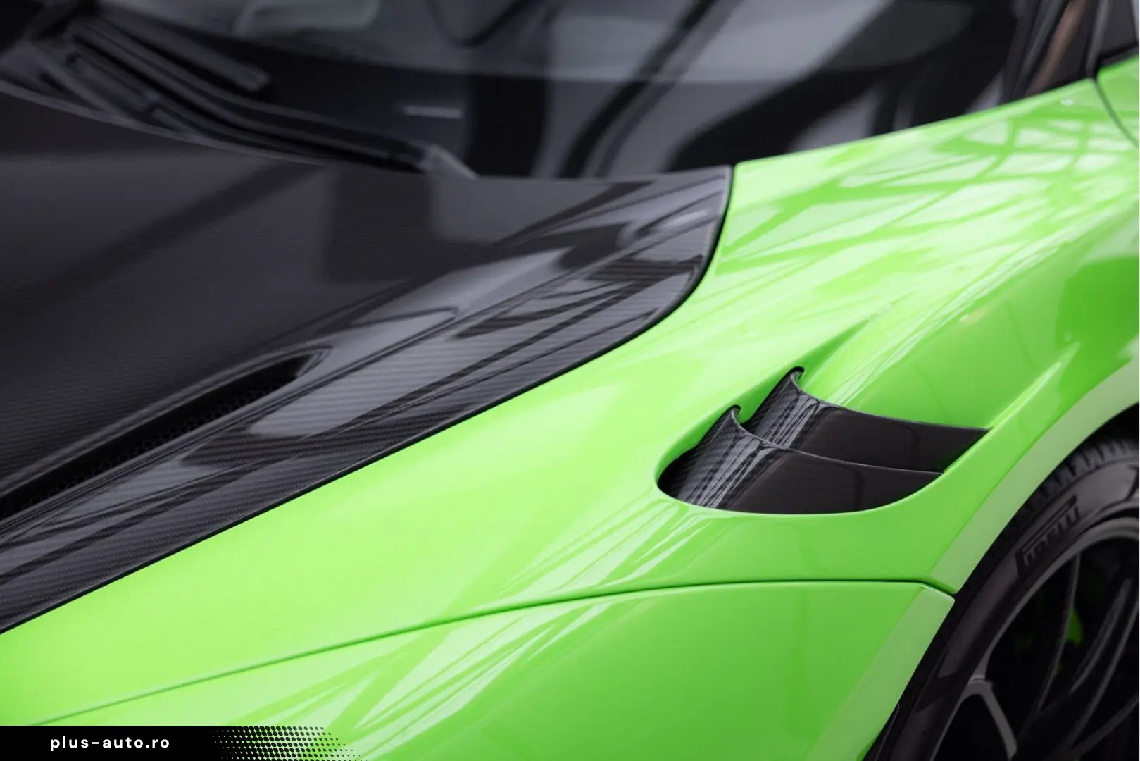 MCLAREN 750S Spider 4.0 V8   Mantis Green   Carbon Bonne