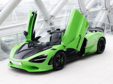 MCLAREN 750S Spider 4.0 V8   Mantis Green   Carbon Bonne