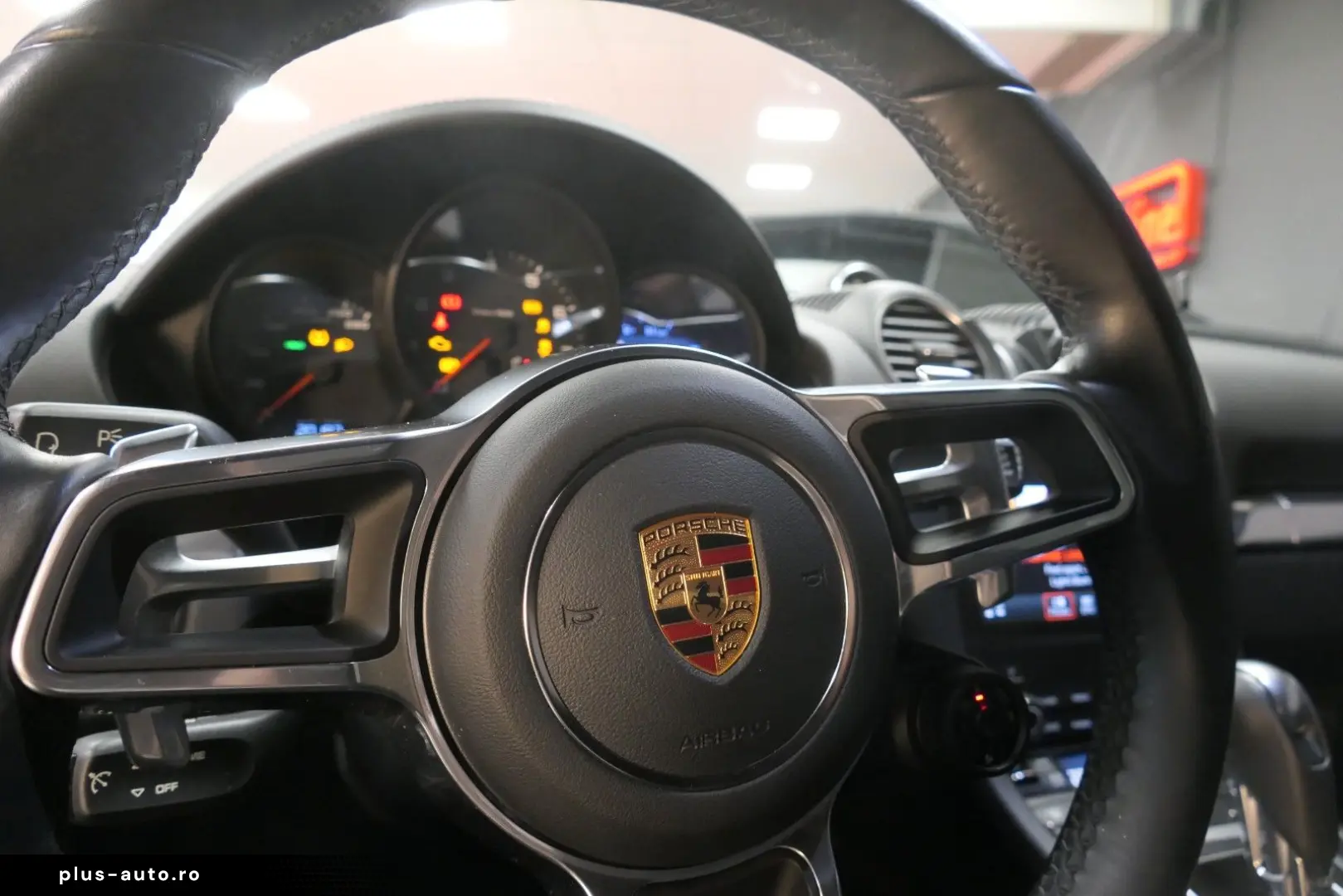 PORSCHE Cayman 718 SportChrono Leder Scheckheft - MwSt