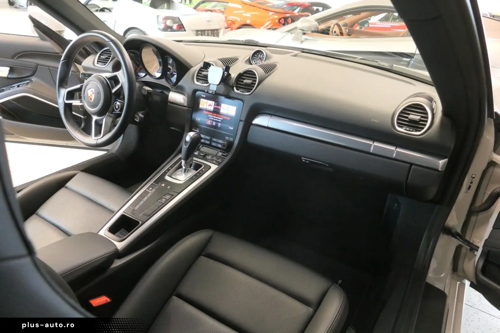 PORSCHE Cayman 718 SportChrono Leder Scheckheft - MwSt
