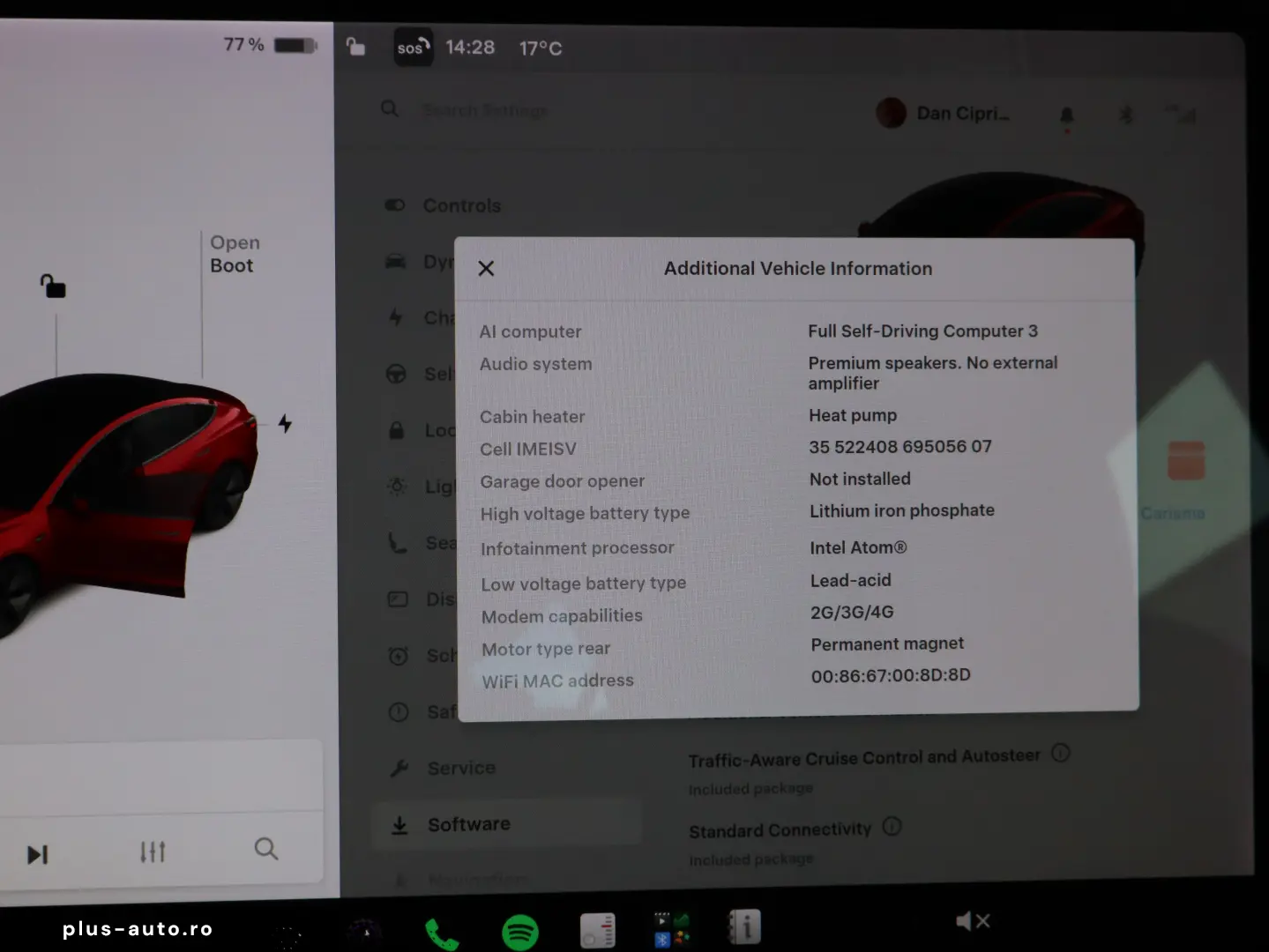 Tesla Model 3 Standard Reichweite Plus Hinterradantrieb