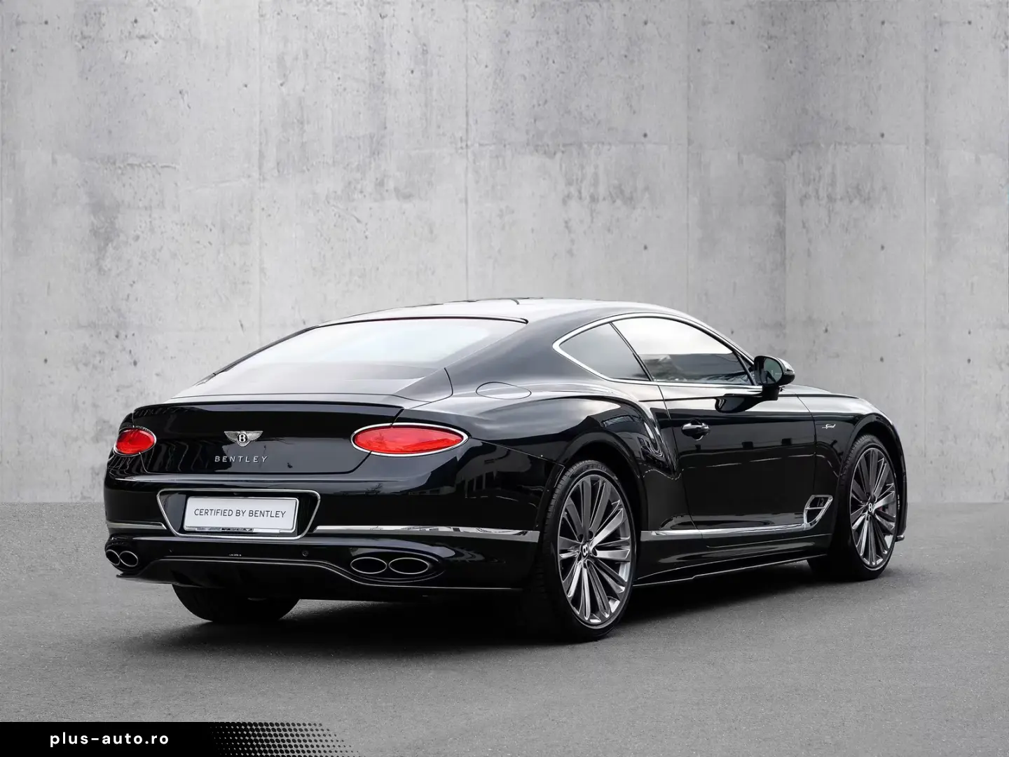 Bentley Continental GT W12 Speed Onyx  Akrapovic Exhaust