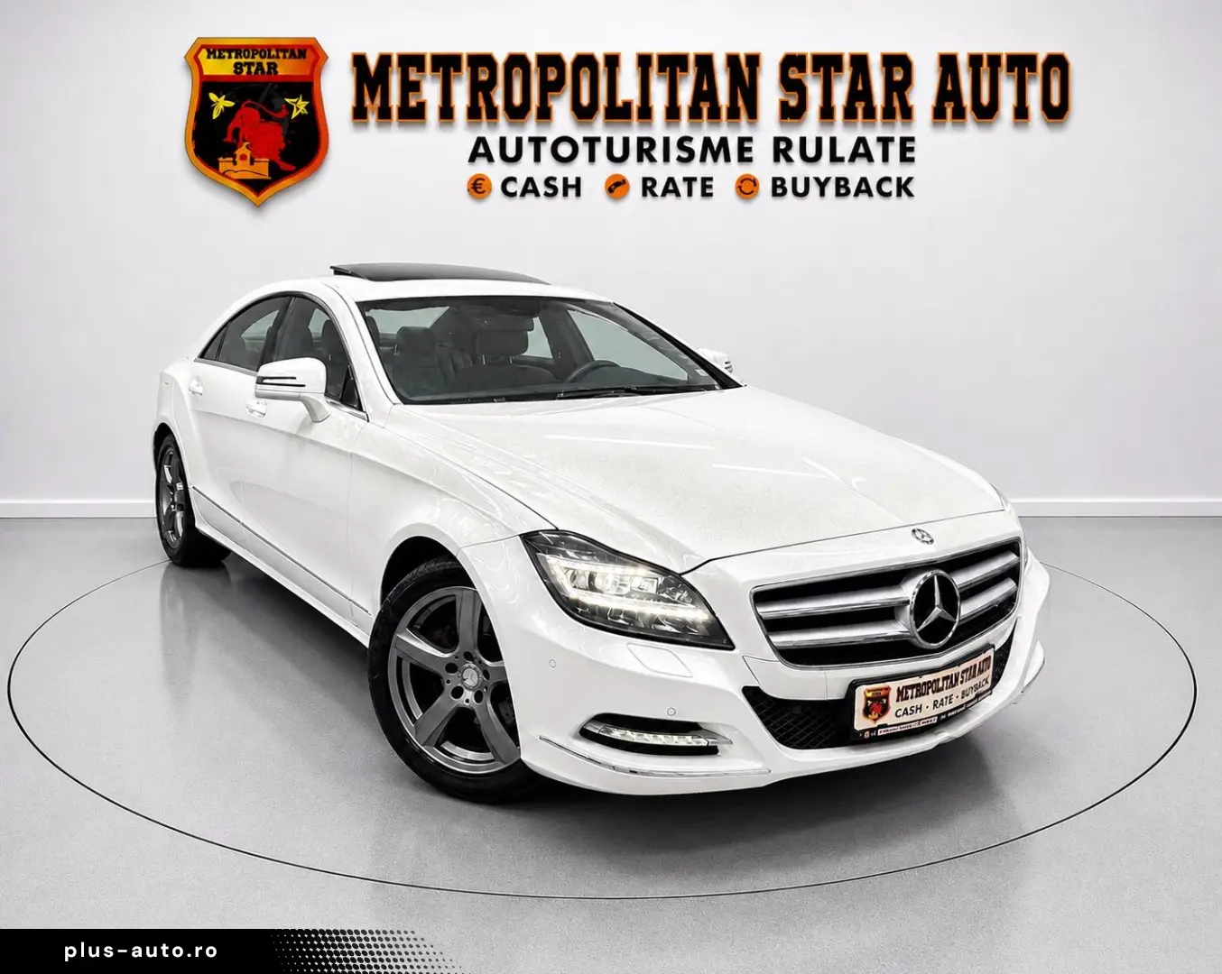 Mercedes-Benz CLS250 •Alb Perlat•