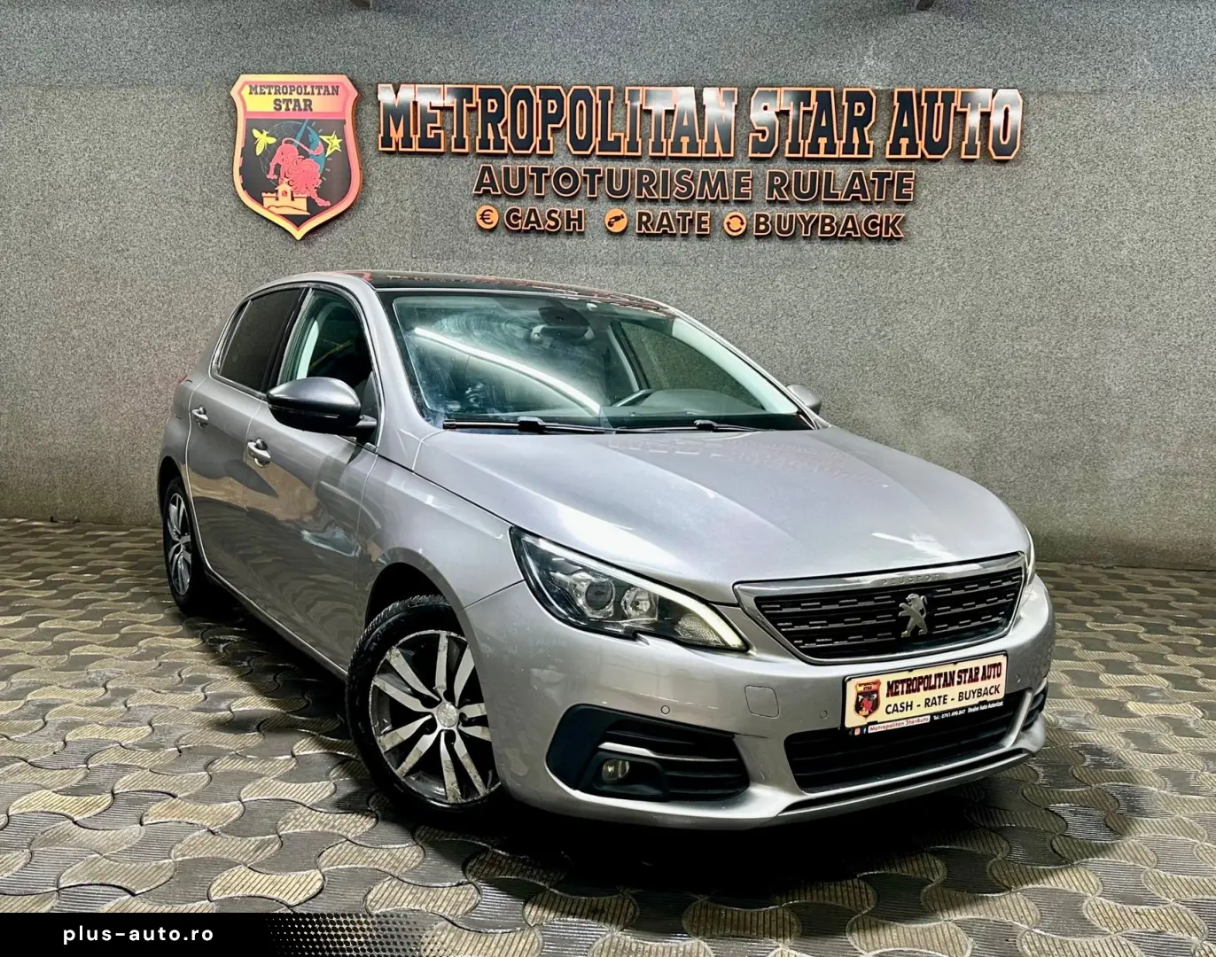 Peugeot 308 Benzina 2019 •Plafon Panoramic•