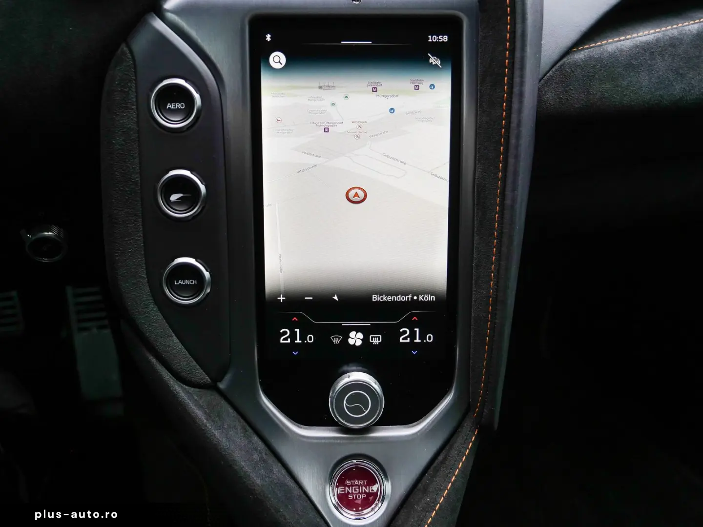 MCLAREN 750S Coupé Ventura Orange  Interior Carbon