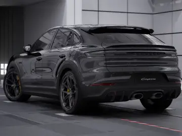 Porsche Cayenne Turbo E-Hybrid Coupe mit GT-Paket   PDCC