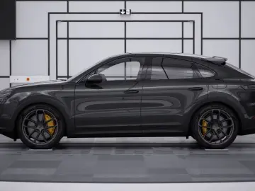 Porsche Cayenne Turbo E-Hybrid Coupe mit GT-Paket   PDCC