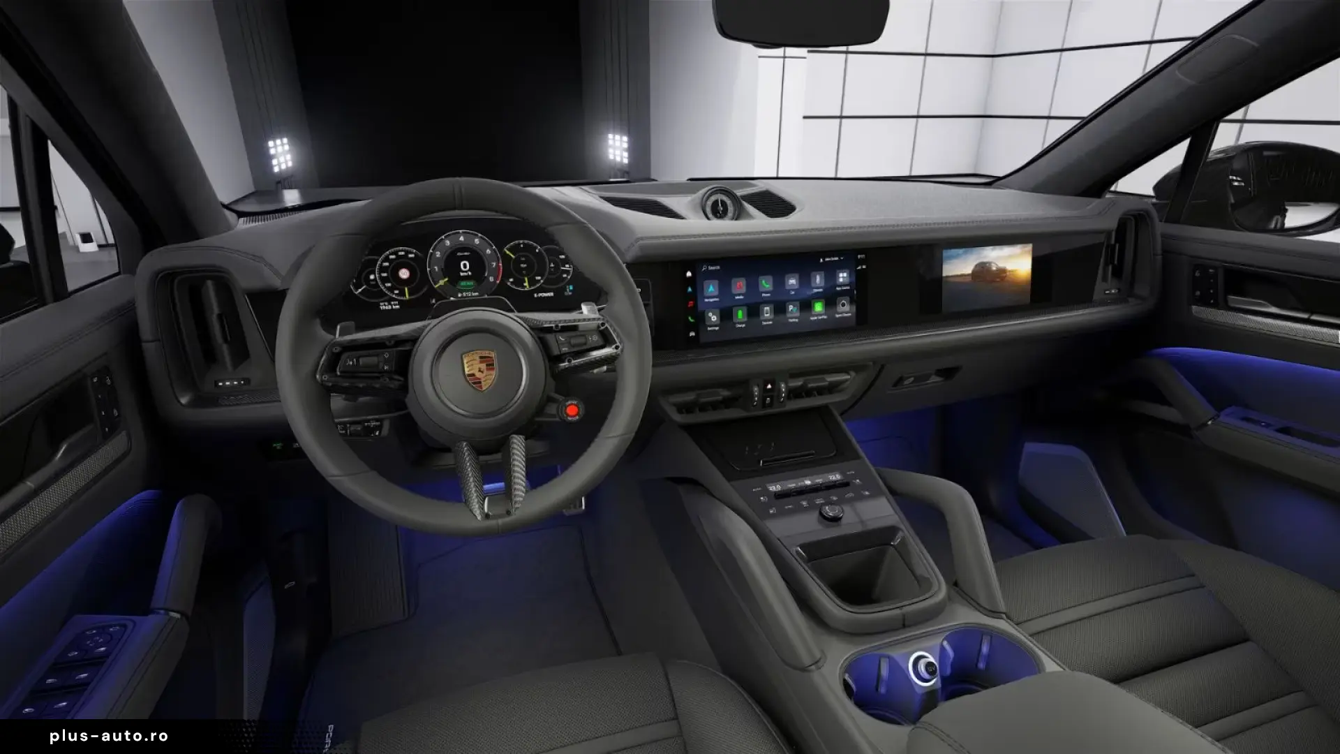 Porsche Cayenne Turbo E-Hybrid Coupe mit GT-Paket   PDCC