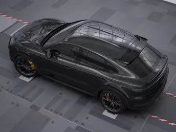 Porsche Cayenne Turbo E-Hybrid Coupe mit GT-Paket   PDCC