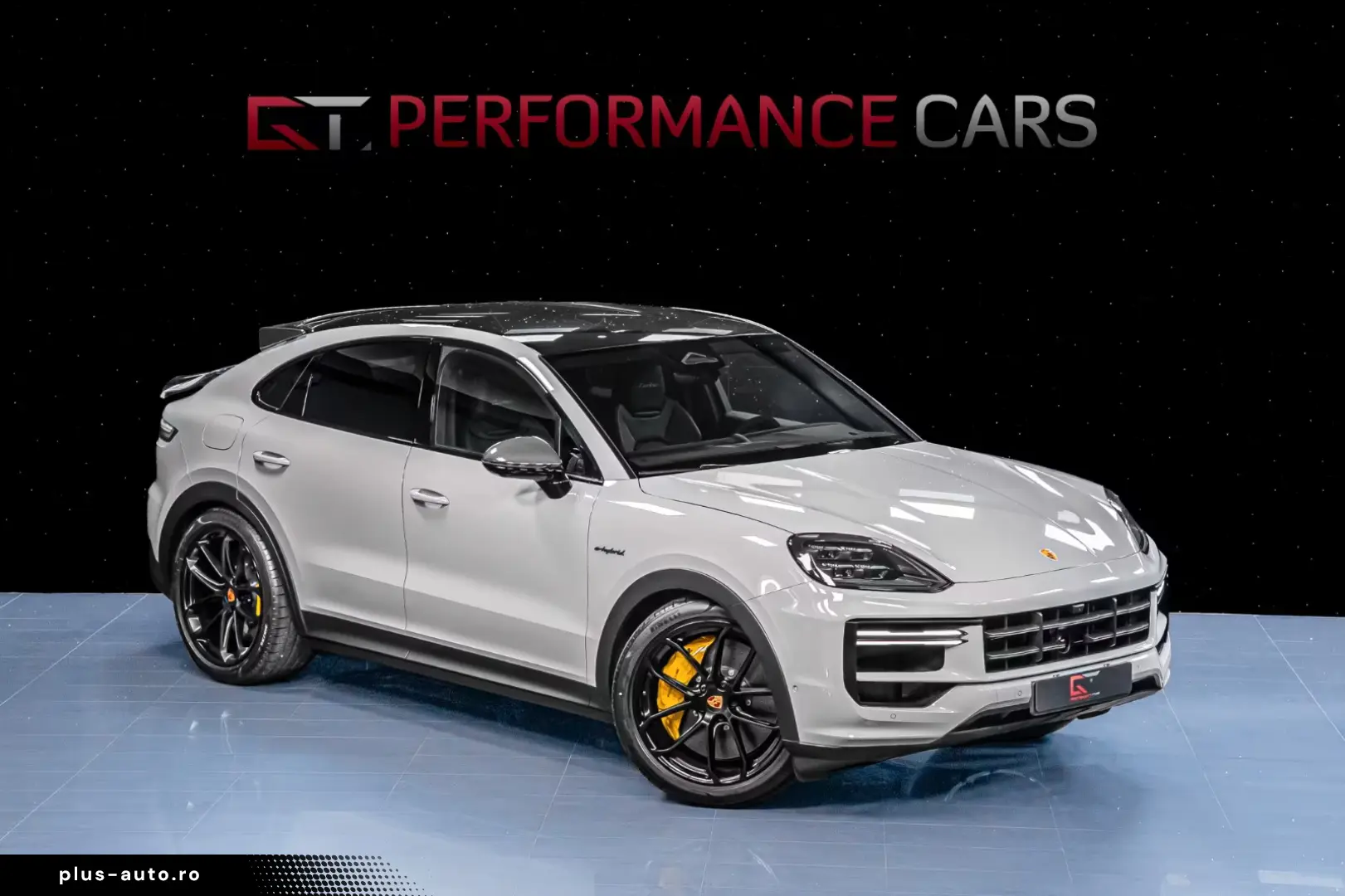 Porsche Cayenne Turbo E-Hyb Coupé GT-package 2026 Crayon