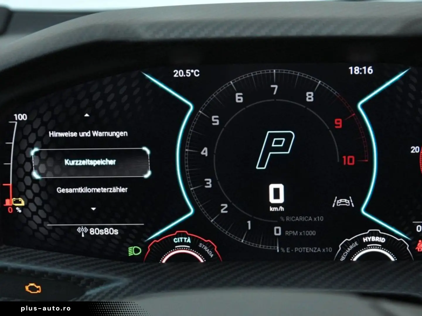 LAMBORGHINI Revuelto CARBON LIFT ADPERSONAM STYLE PASS.DISPL
