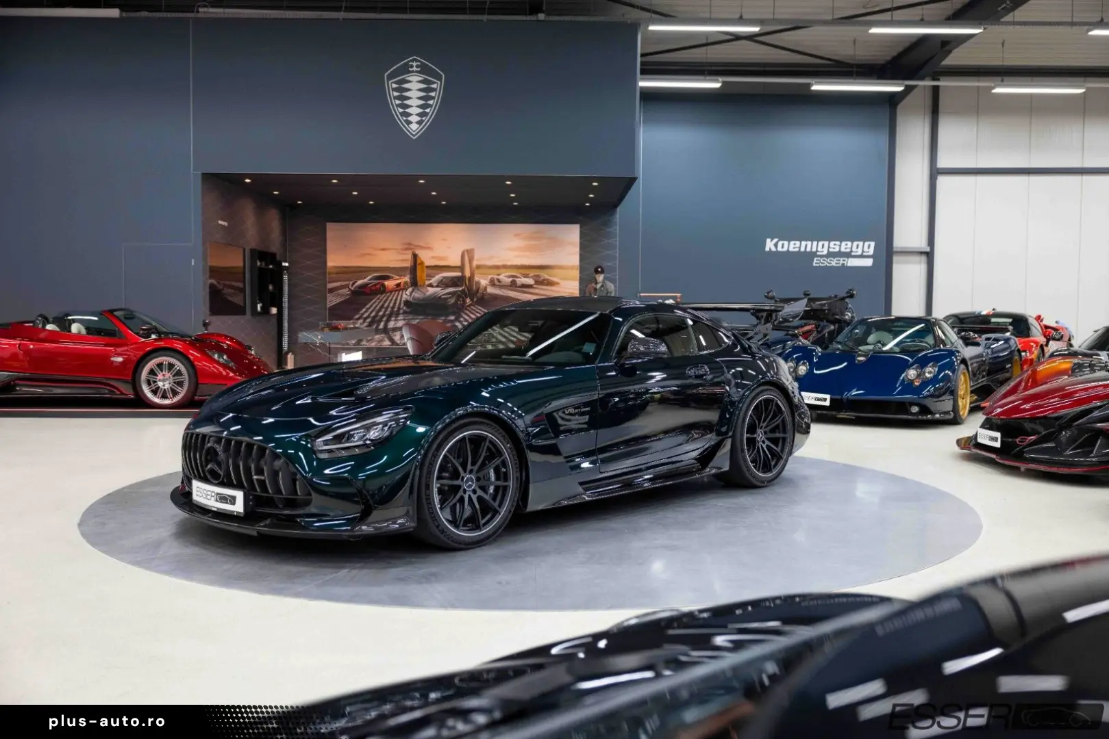 MERCEDES-BENZ AMG GT Black Series   Smaragdgrün