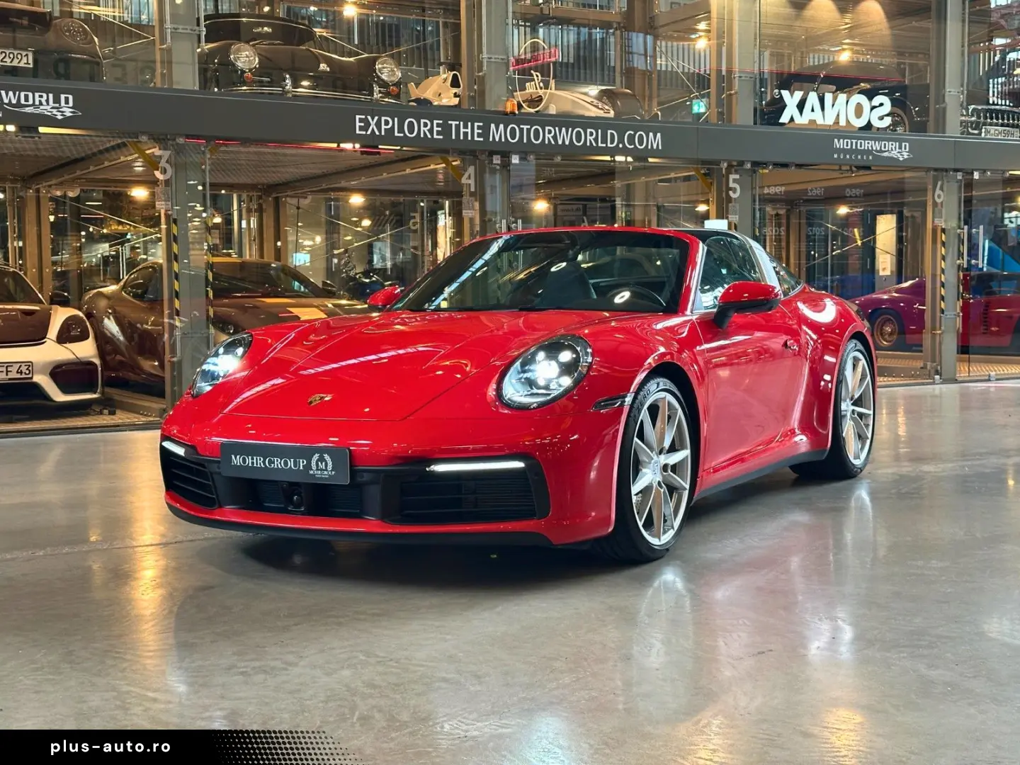 PORSCHE 911 Targa 4   PASM   PTM   Dynamic Light System