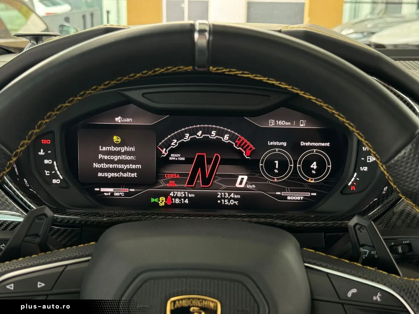 LAMBORGHINI Urus Carbon Q-Citura Pano B&O HUD Ambiente 23