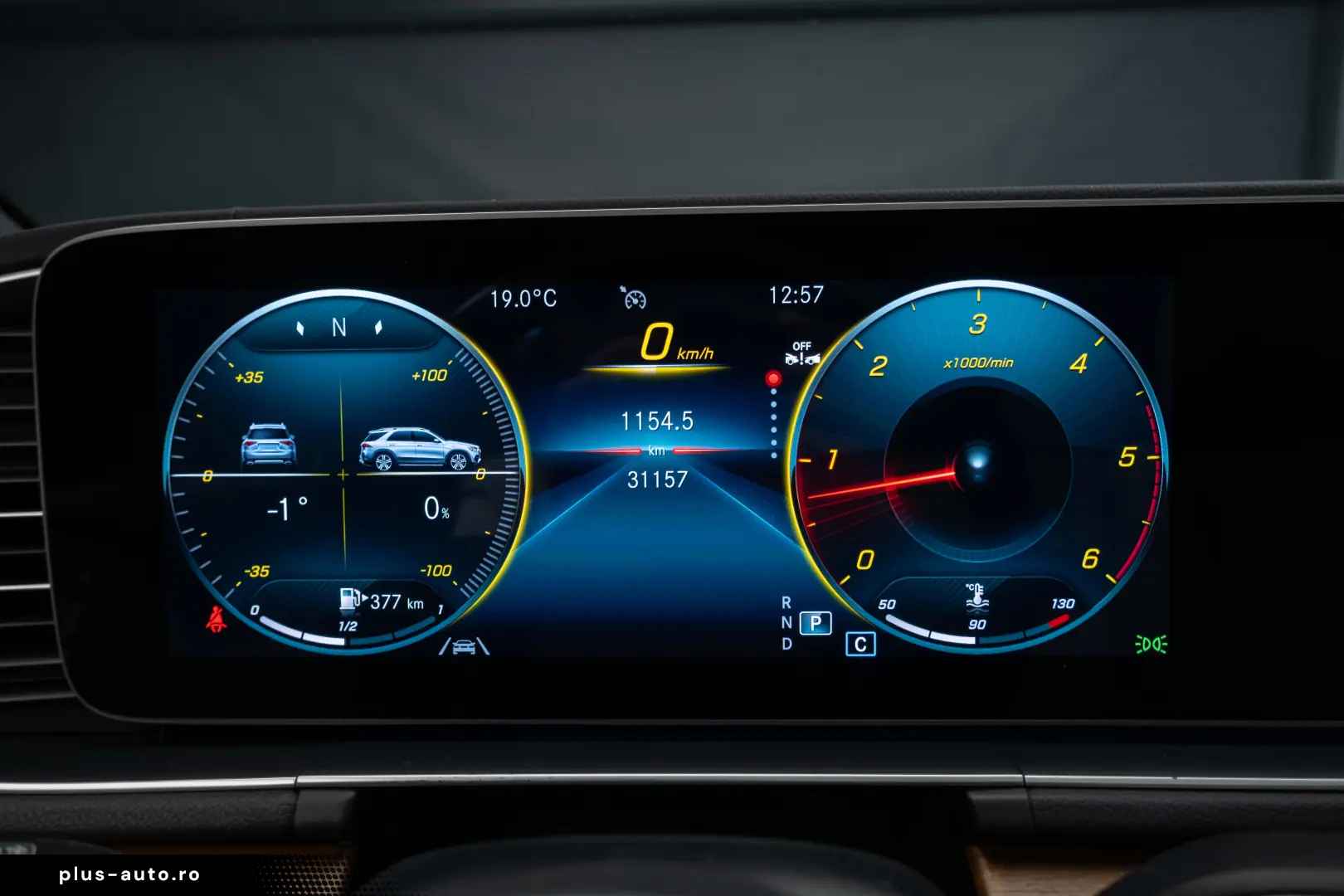 MERCEDES BENZ GLE 400D 4M AMG pano piele bej