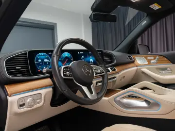 MERCEDES BENZ GLE 400D 4M AMG pano piele bej