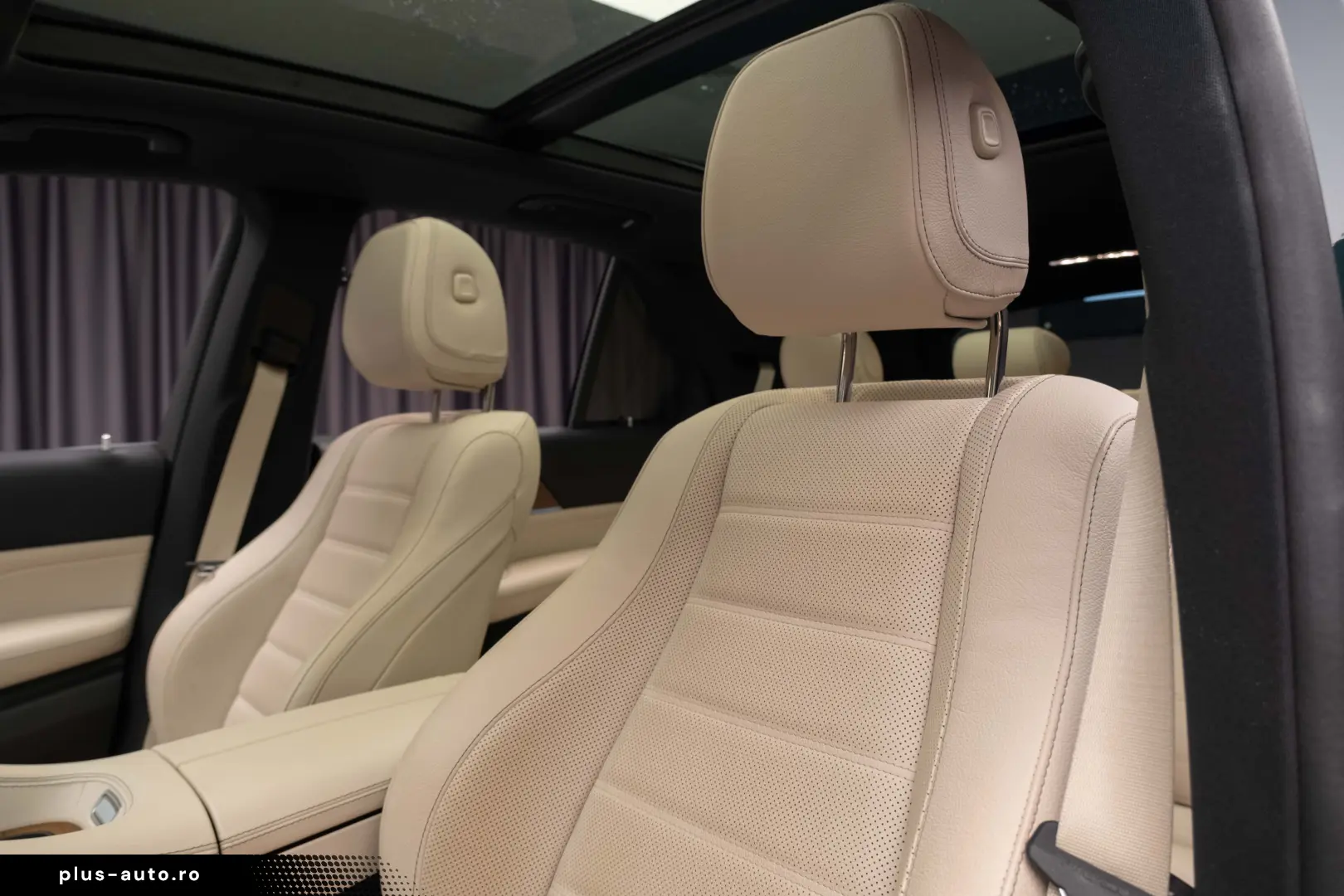 MERCEDES BENZ GLE 400D 4M AMG pano piele bej