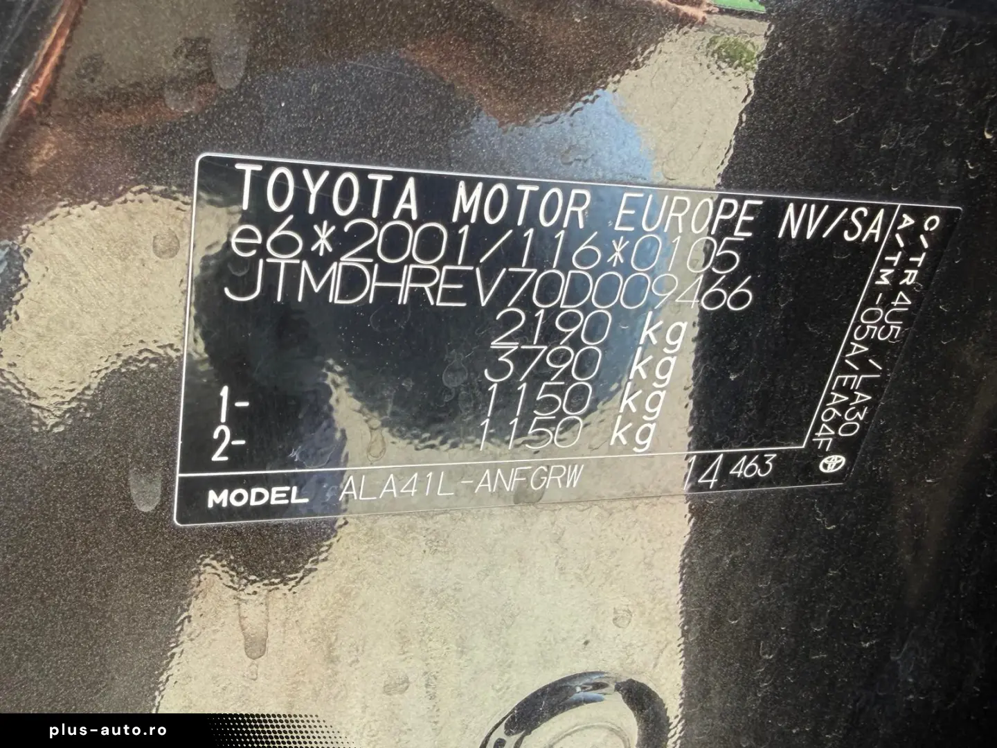 Toyota Rav 4 2.0 diesel 4WD 2014 Euro 5   Garantie   Rate