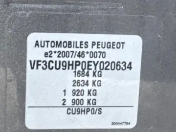 PEUGEOT 2008   1.6 DIESEL 92CP   FAB 03.2014  EURO 5