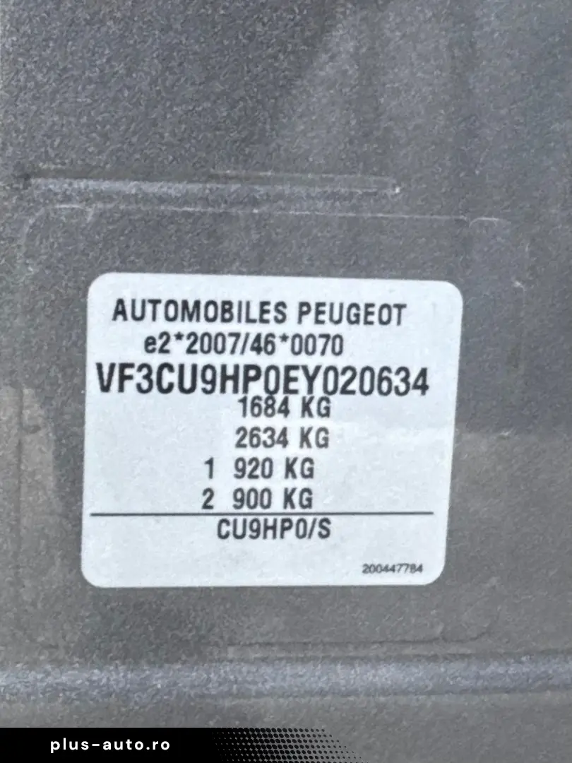 PEUGEOT 2008   1.6 DIESEL 92CP   FAB 03.2014  EURO 5