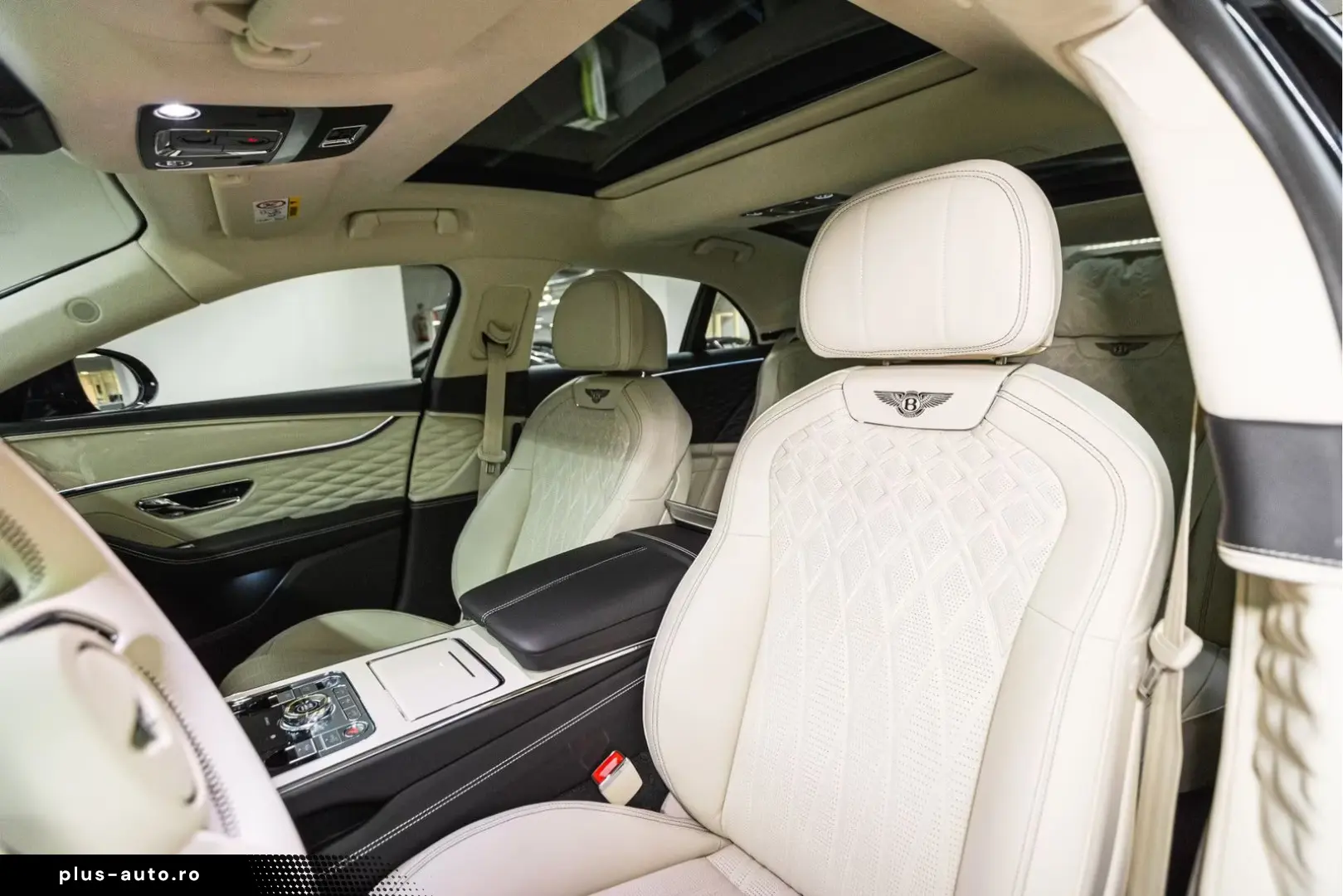 Bentley Flying Spur V8 Azure  Piano Linen Veneer Rotatin