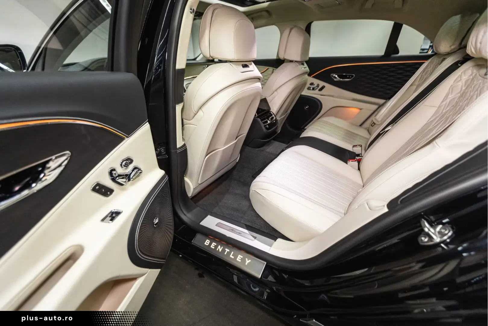Bentley Flying Spur V8 Azure  Piano Linen Veneer Rotatin