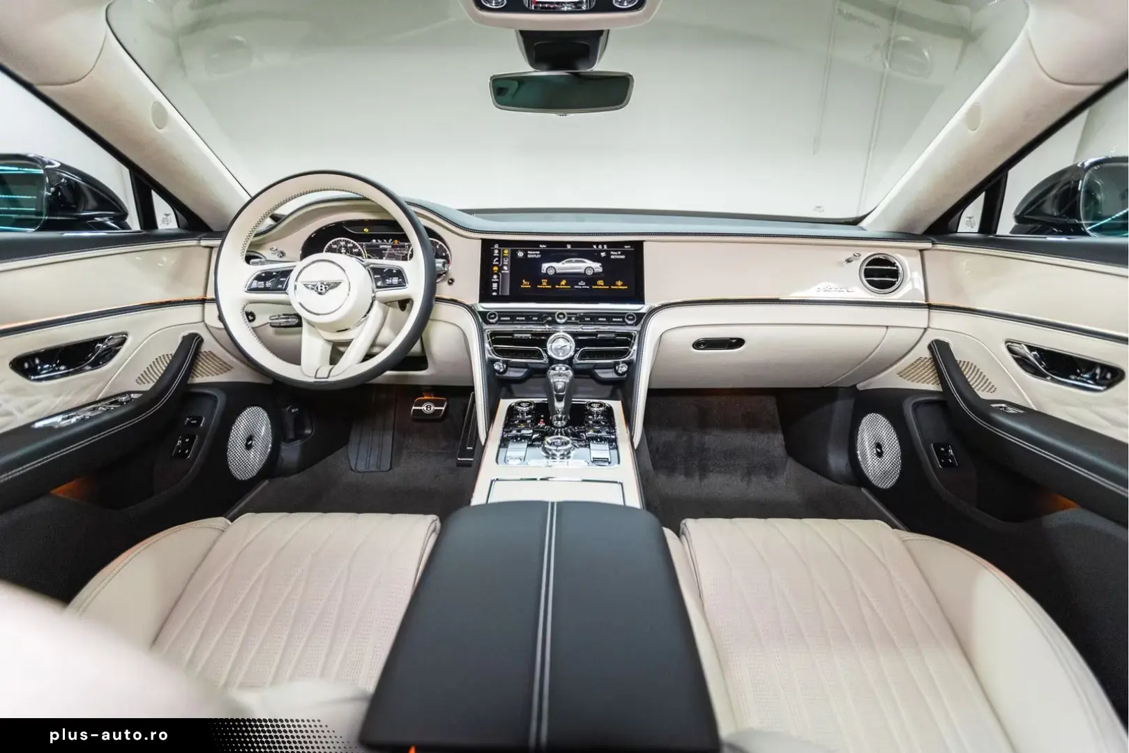 Bentley Flying Spur V8 Azure  Piano Linen Veneer Rotatin