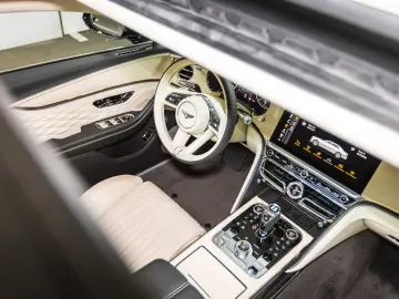 Bentley Flying Spur V8 Azure  Piano Linen Veneer Rotatin