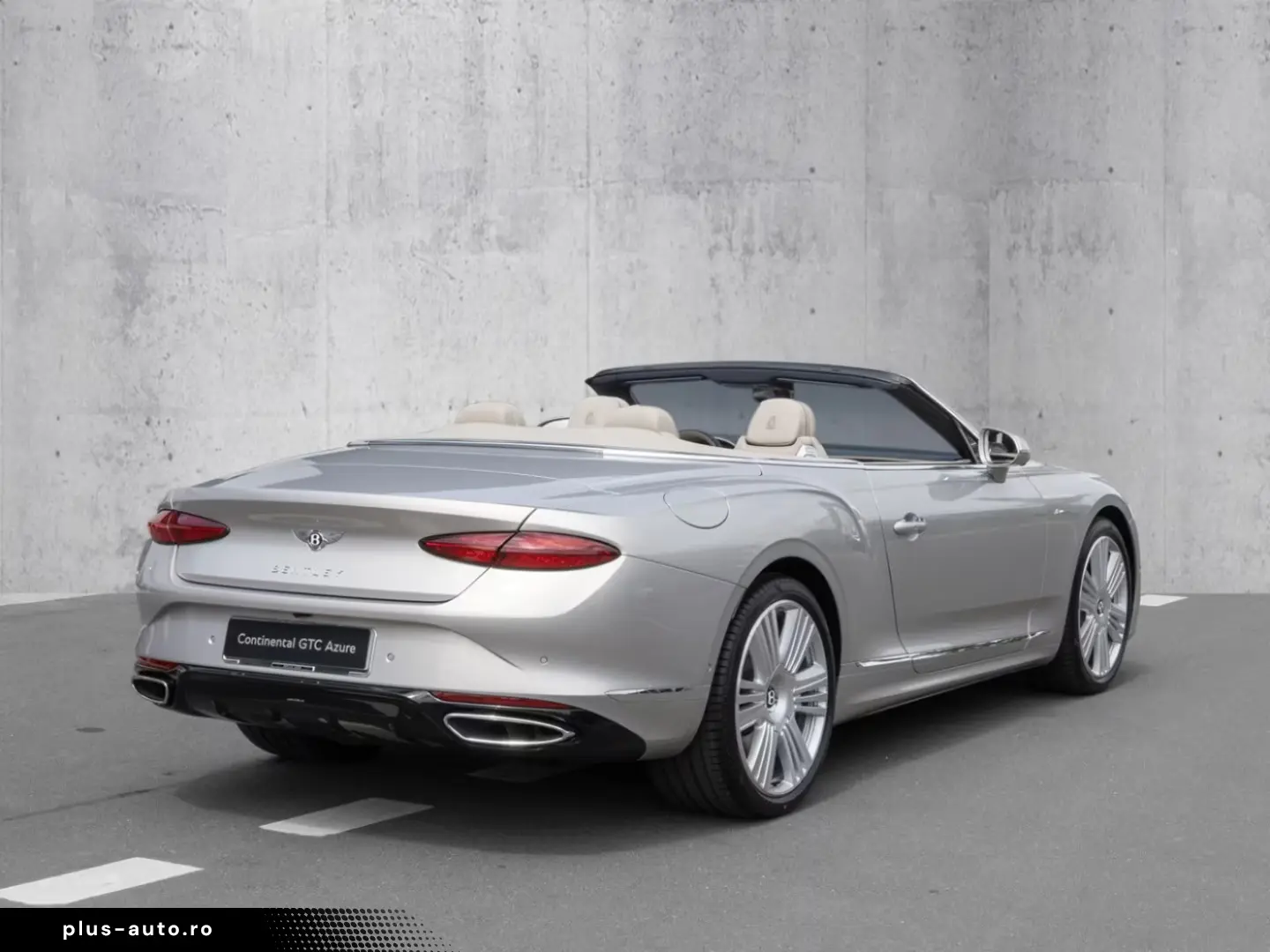 Bentley Continental GTC Azure Bright Chrome Diamond Knur