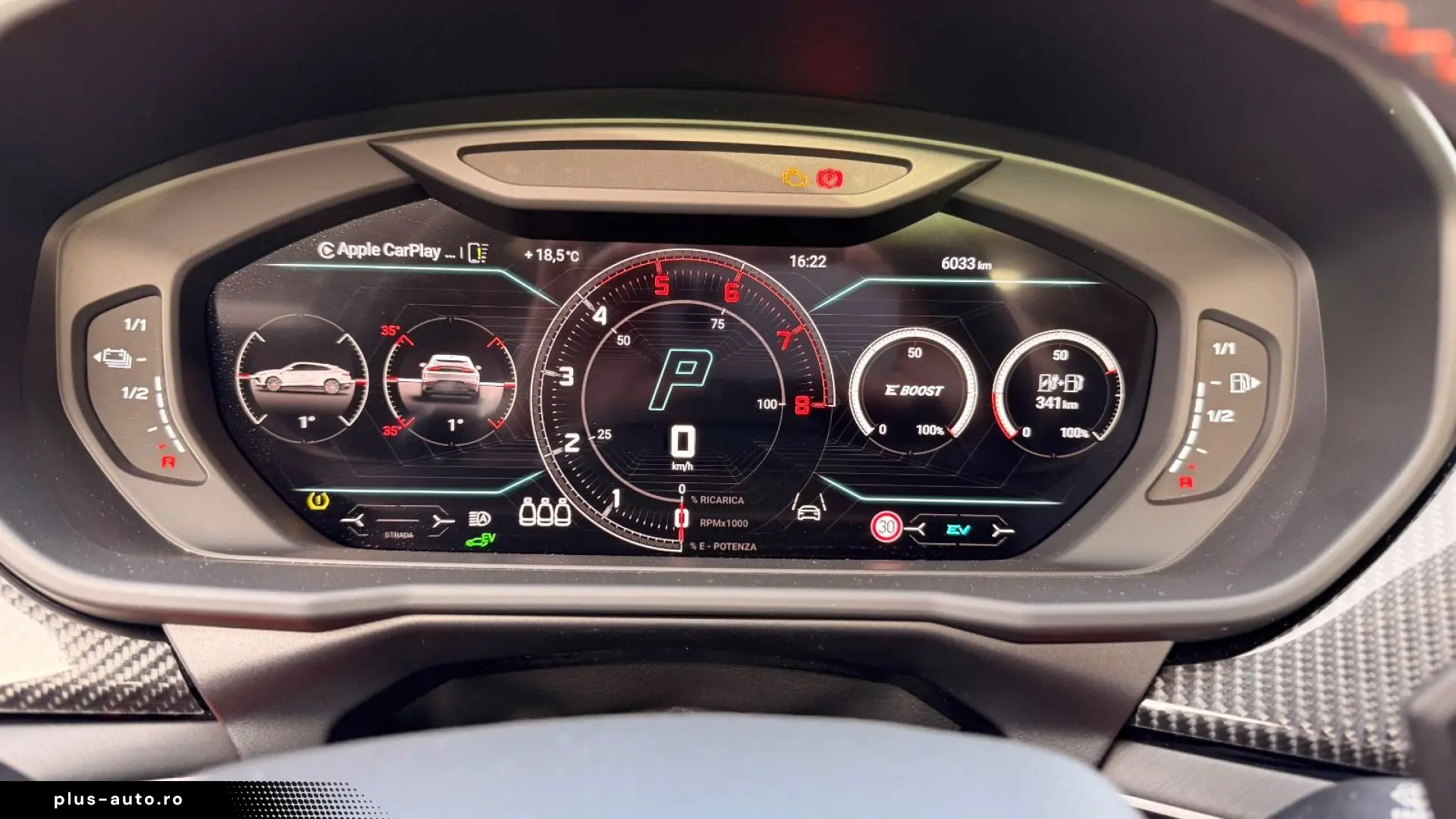 LAMBORGHINI Urus SE 4.0 V8 PHEV B&O 3D  Rear Entertainment