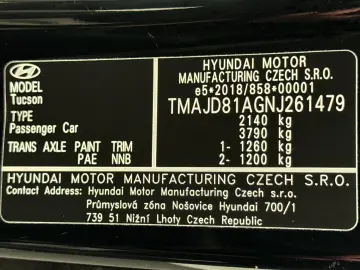 Hyundai Tucson 1.6 CRDI Mild hibryd - Automatic  136 cp