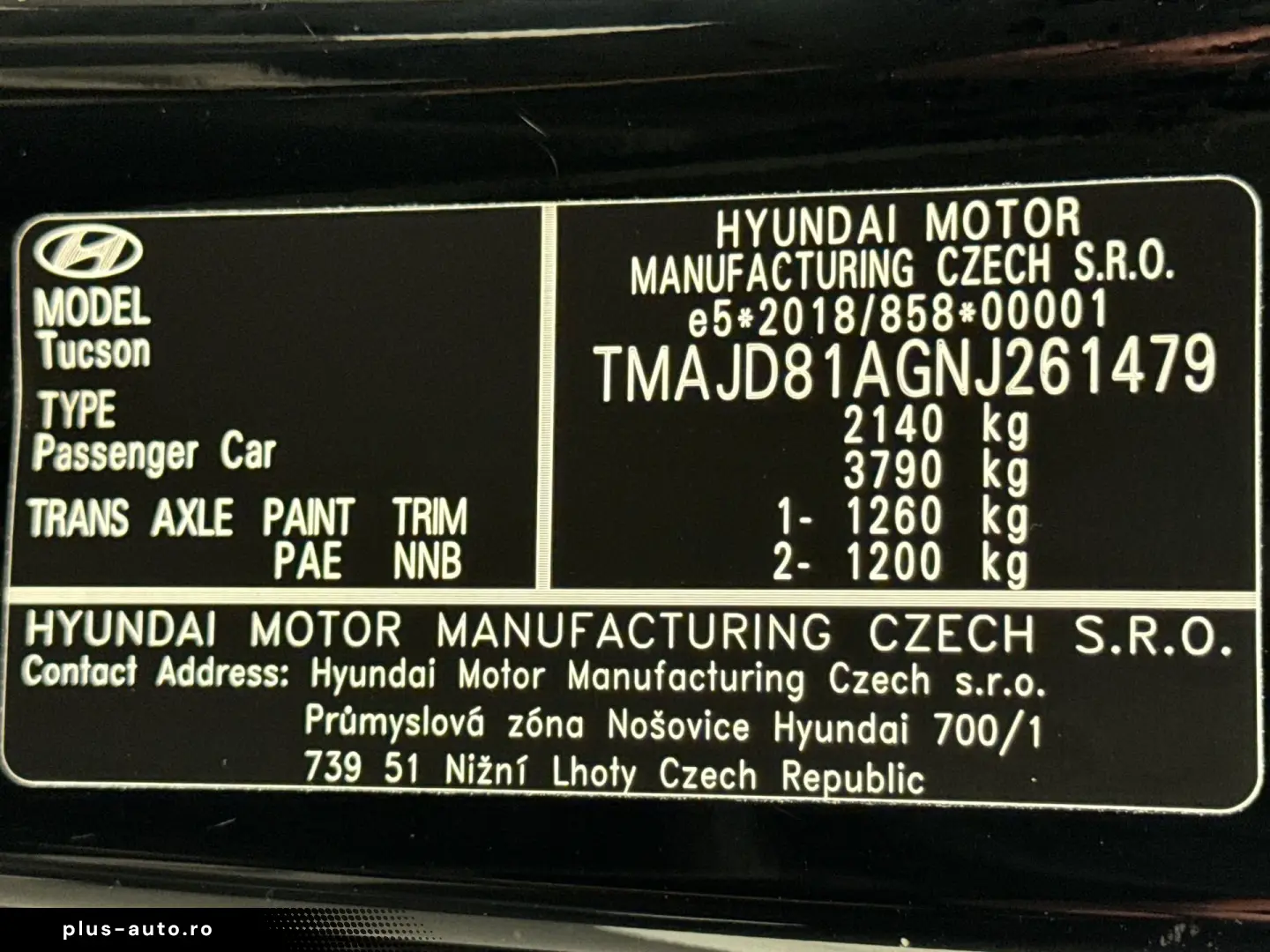 Hyundai Tucson 1.6 CRDI Mild hibryd - Automatic  136 cp