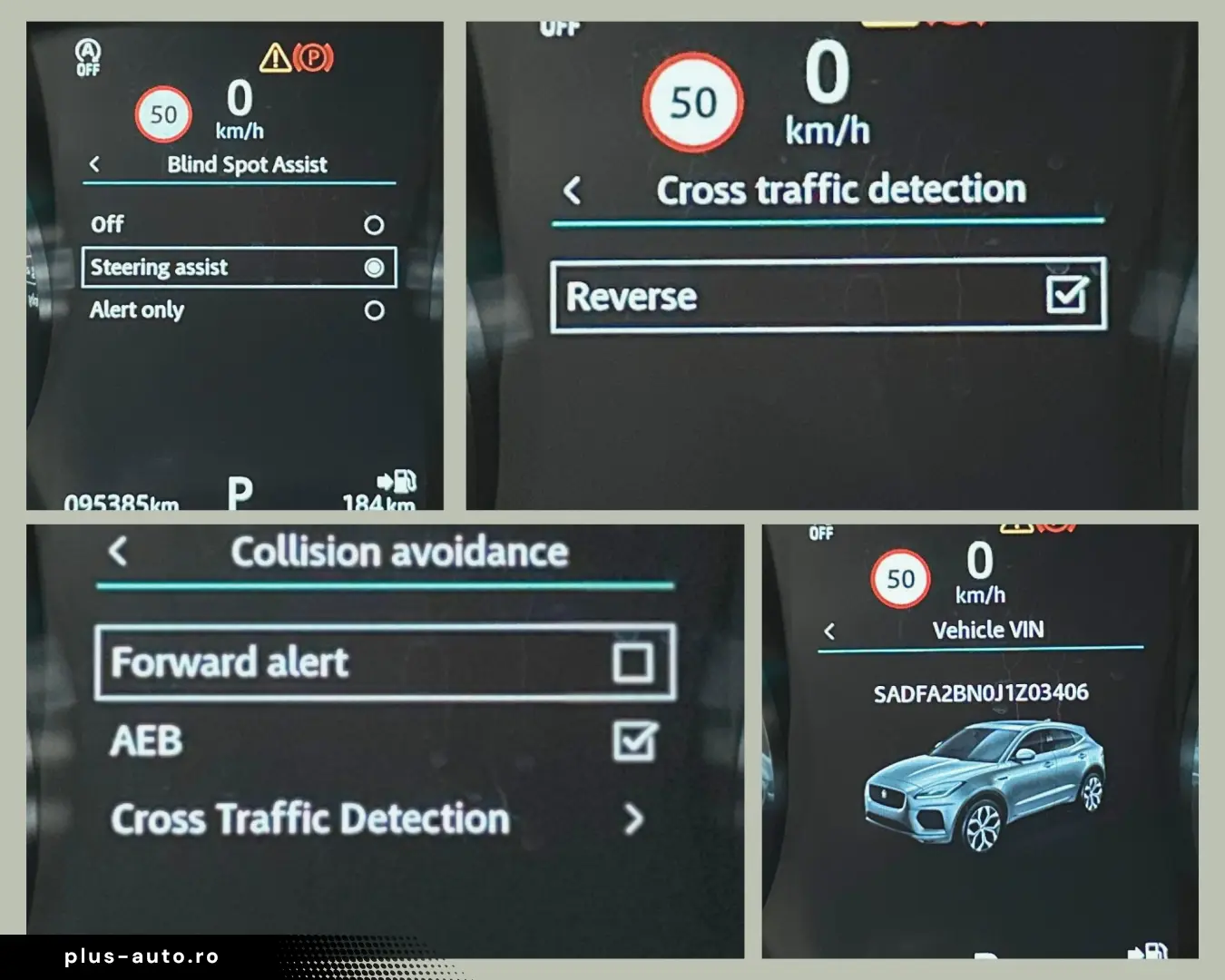Jaguar E-Pace 1st Ed R-Dyn HUD MEM ACC Pano Merid Adapt.Susp