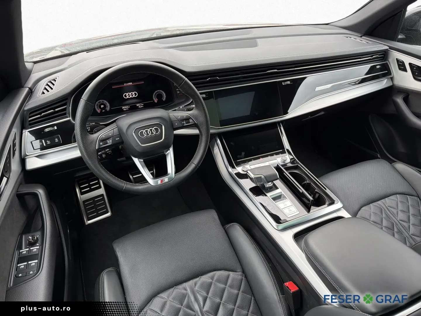 AUDI Q8 50 TDI qu 2x S line AHK PANO HuD B&O STANDHZ