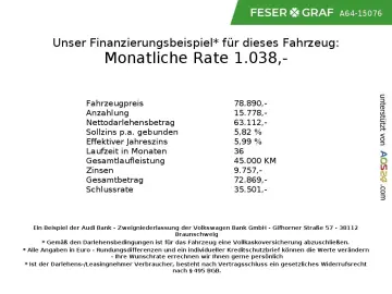 AUDI Q8 50 TDI qu 2x S line AHK PANO HuD B&O STANDHZ