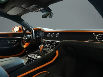 Bentley Continental GT Speed W12 Mandarin Hide Mulliner