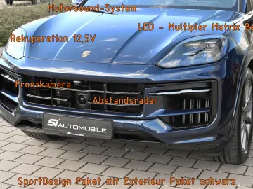 PORSCHE Cayenne E-Hybrid SPORT DESIGN  UVP 156.695€ PDCC