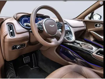 Aston Martin DBX Titanium Grey Havana Tan