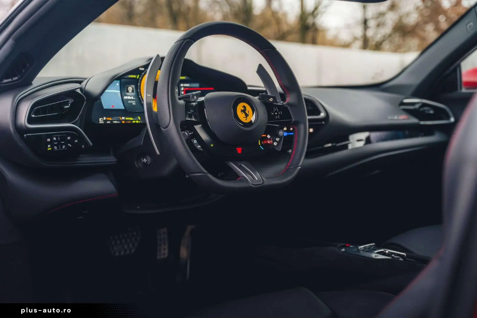 FERRARI 296 GTB Rosso Mugello   Surround View   Lift   C
