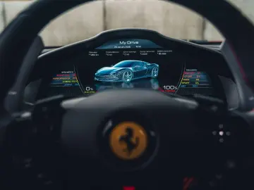 FERRARI 296 GTB Rosso Mugello   Surround View   Lift   C