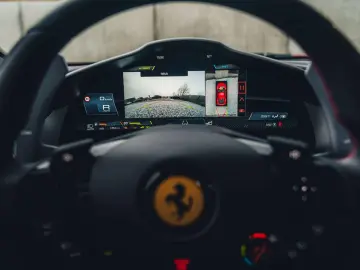 FERRARI 296 GTB Rosso Mugello   Surround View   Lift   C