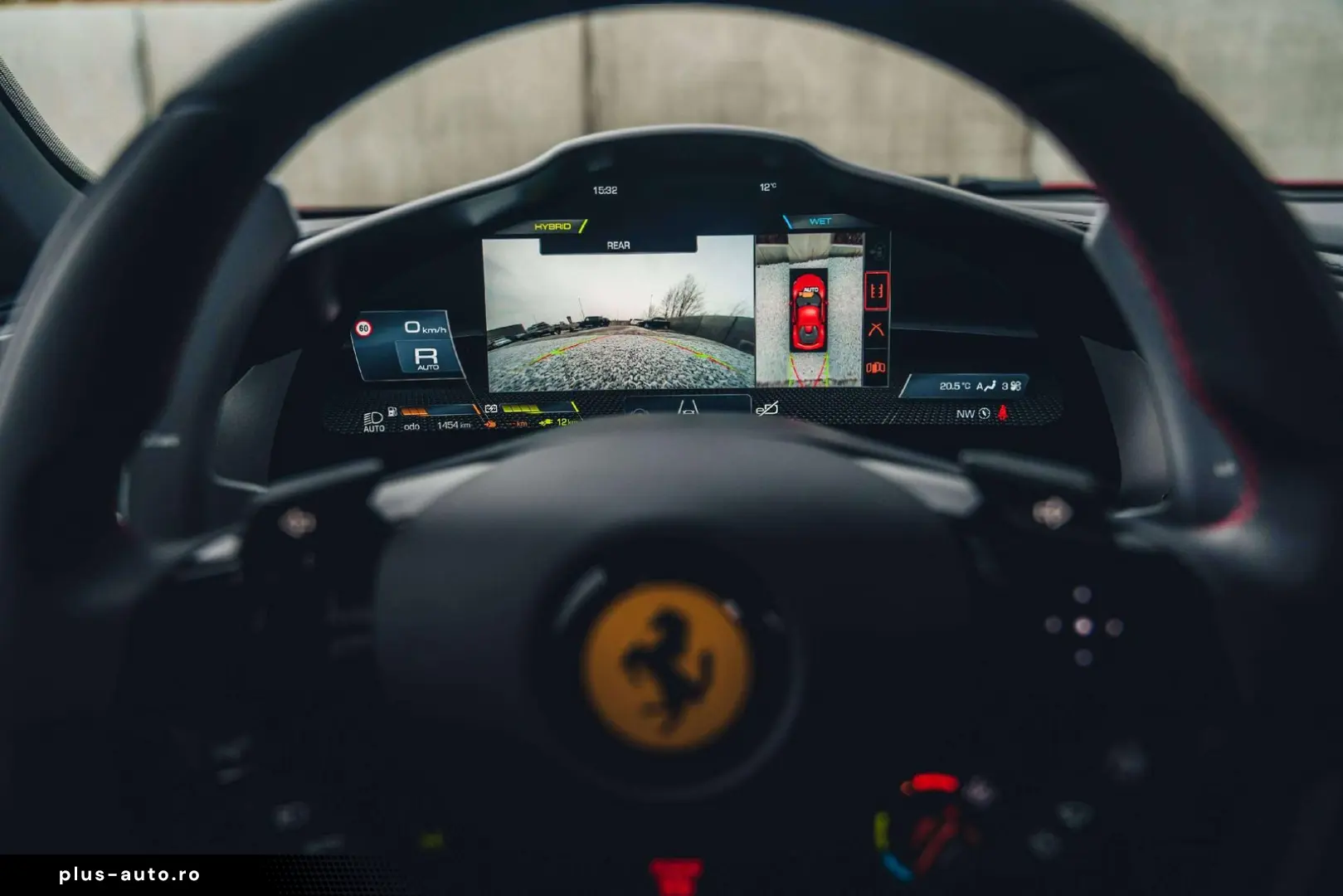 FERRARI 296 GTB Rosso Mugello   Surround View   Lift   C