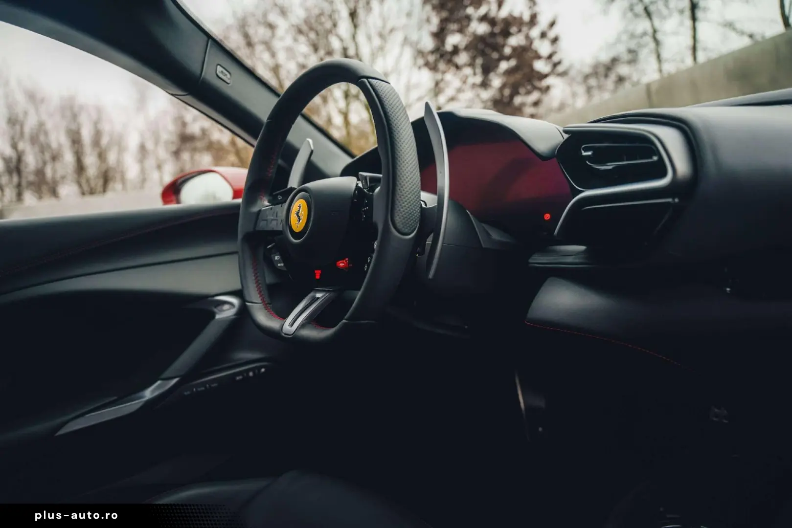 FERRARI 296 GTB Rosso Mugello   Surround View   Lift   C