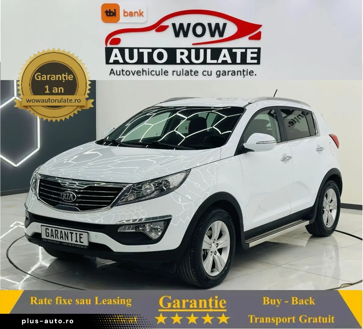 KIA SPORTAGE 2013 1.6i E5 Garantie 12 Luni Rate Avans 0 Doar
