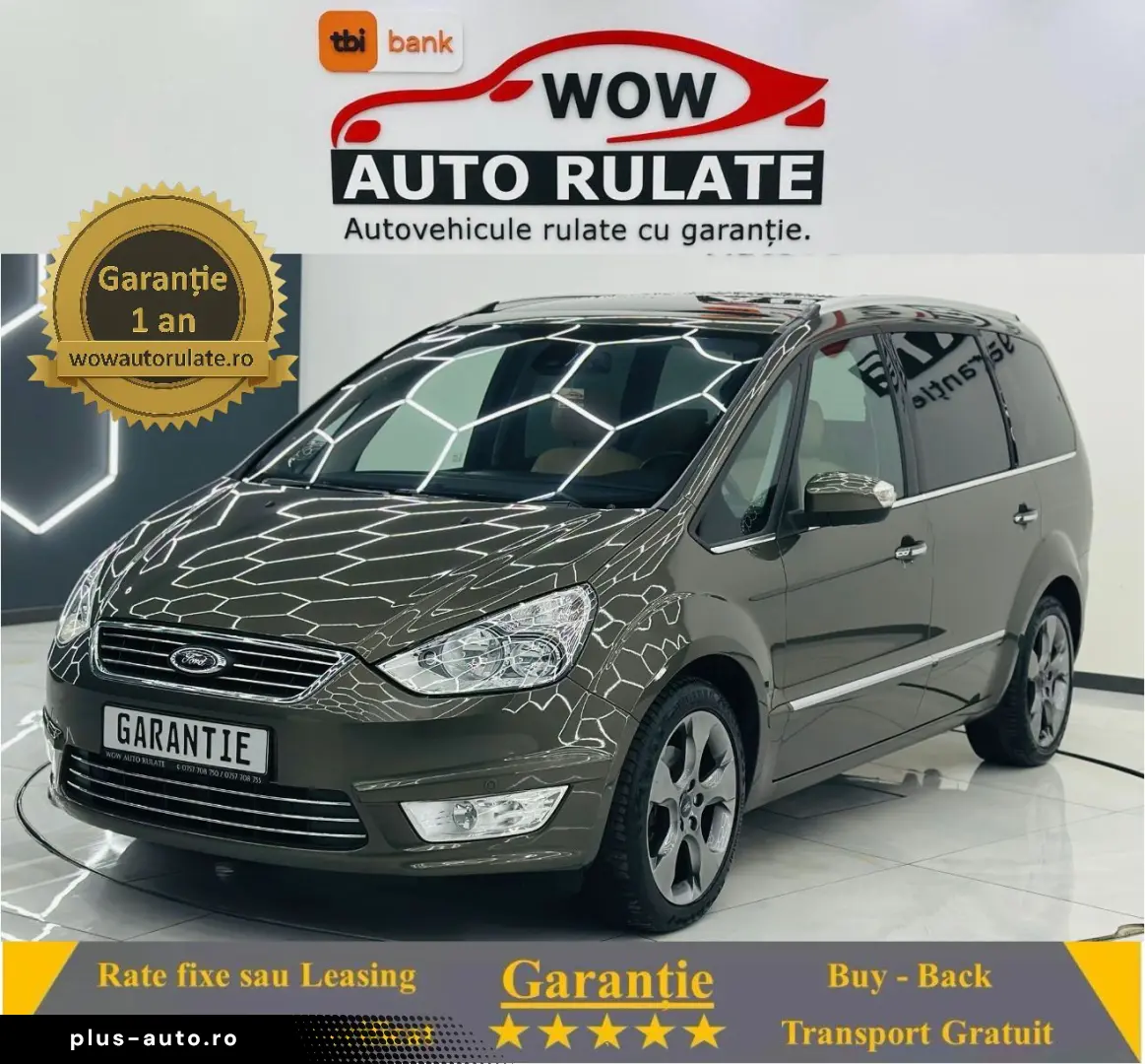 FORD GALAXY 2012 2.0D E5 7Locuri Garantie 12 Luni Rate Avans