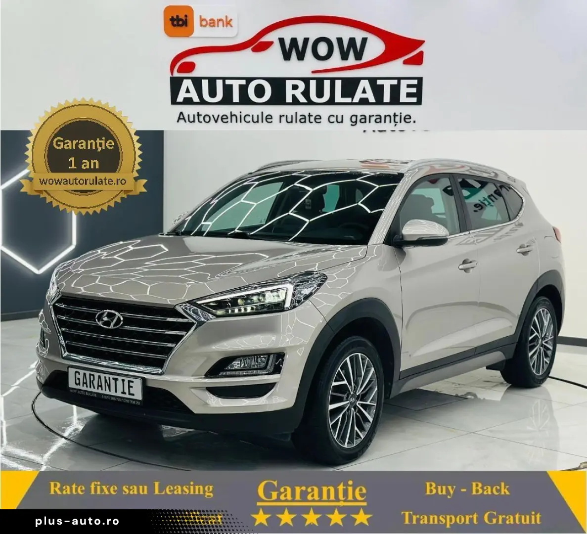 HYUNDAI TUCSON 2019 1.6i E6 Garantie 12 Luni Rate Avans 0 Do