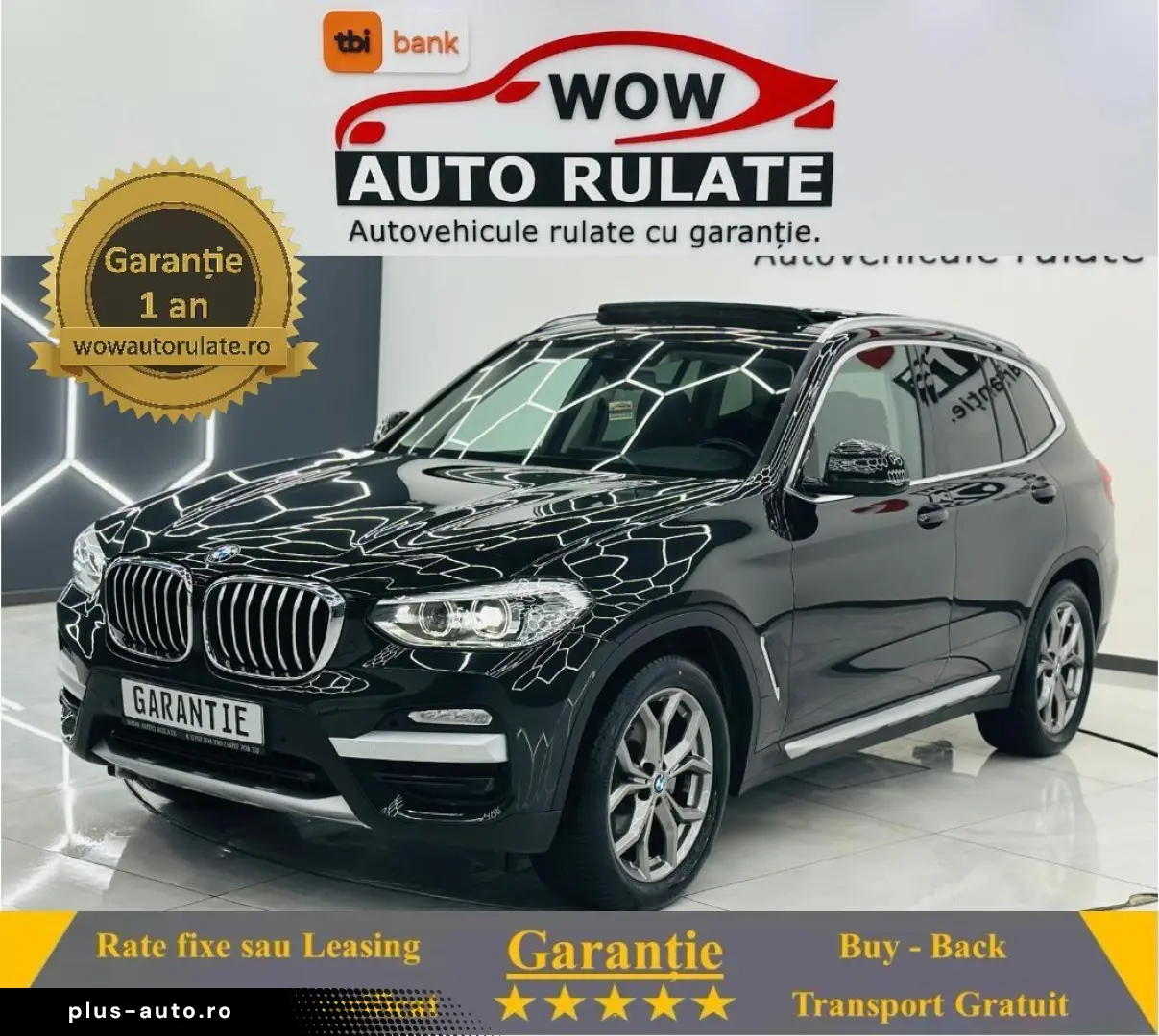 BMW X3 2018 2.0D E6 Garantie 12 Luni Rate Avans 0 Doar Cu Bu