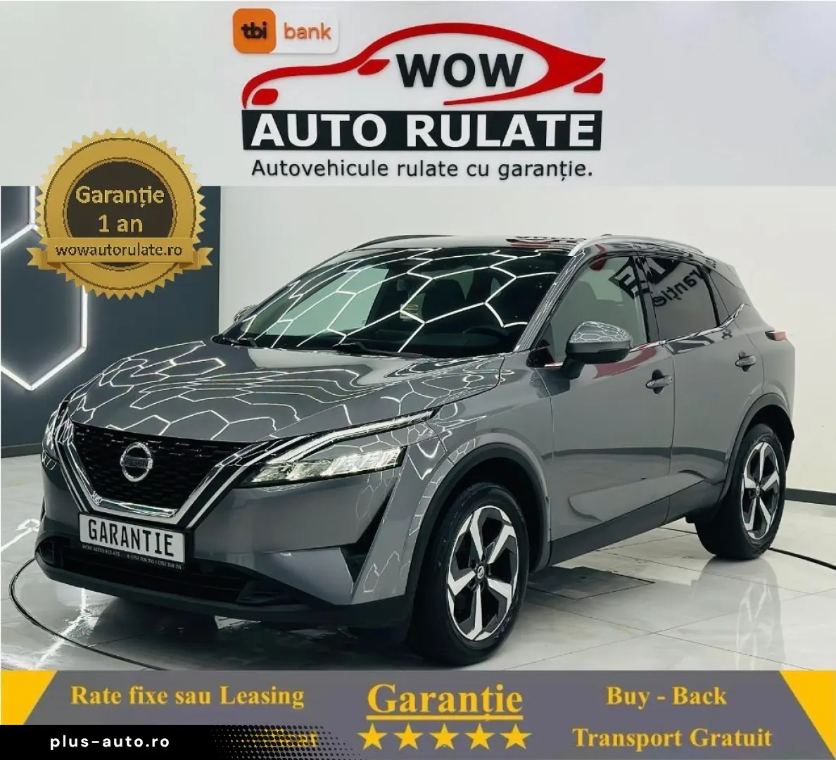 NISSAN Qashqai 2022 1.3i E6 MHVE Garantie 12 Luni Rate Avans