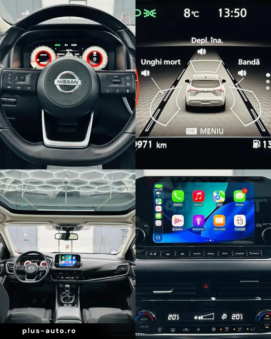 NISSAN Qashqai 2022 1.3i E6 MHVE Garantie 12 Luni Rate Avans